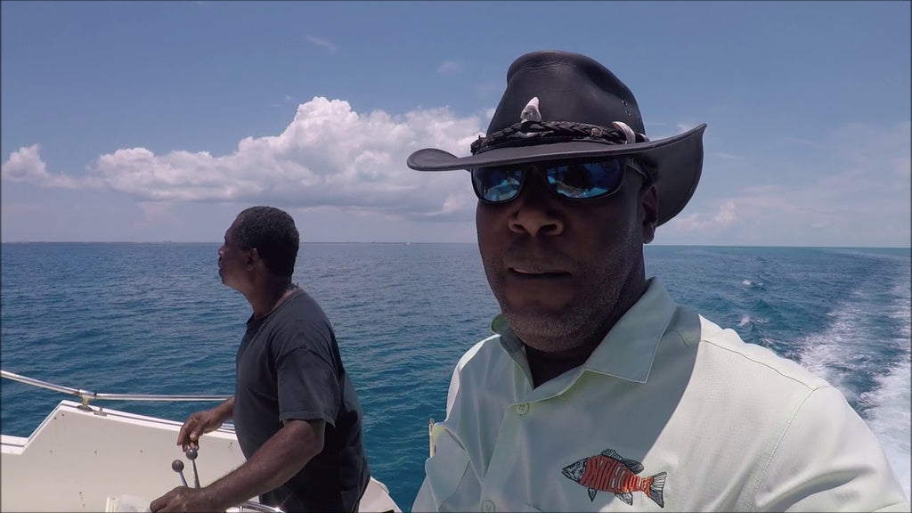 Hand Line Fishing in the Bahamas